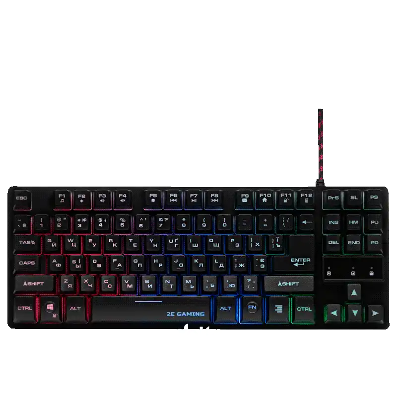 2E KG290 Gaming Keyboard LED Black 2E-KG290UB